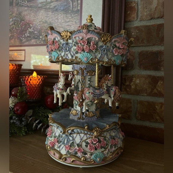 💙 Rare Vintage 1970’s Victorian Large Carousel Horse - Picture 3 of 17